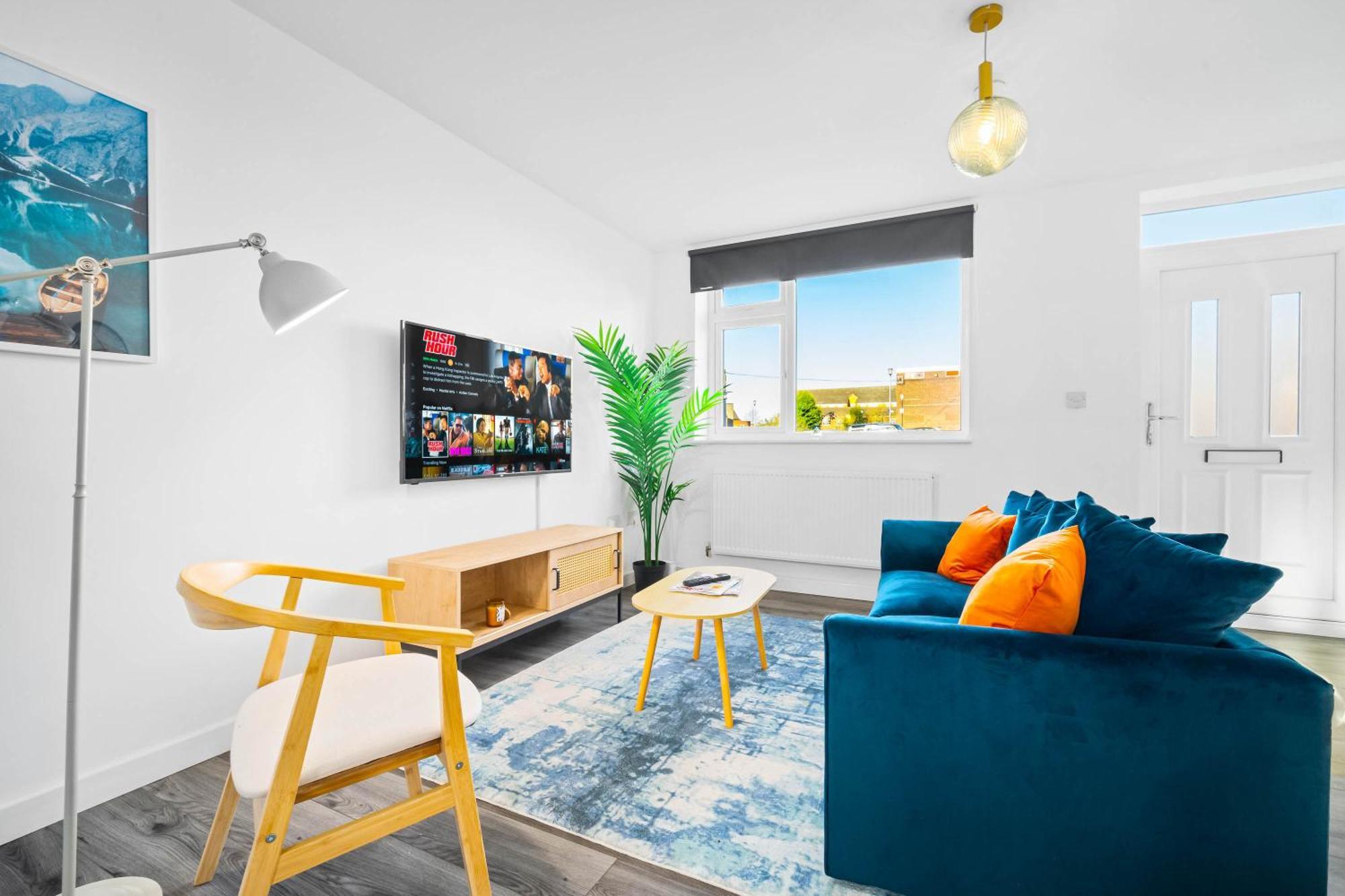 Modern Apartment - Cradley Heath - Top Rated - Netflix - Wifi - 1Mh Smethwick Exterior foto